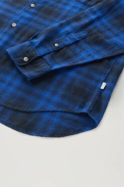 Woolrich Camicia Madras A Quadri In Flanella Leggera - Uomo - Blu 17 Woolrich Camicia Madras A Quadri In Flanella Leggera - Uomo - Blu -Offerta Economica Vestiario CFWOSI0089MRUT3180 31097 6