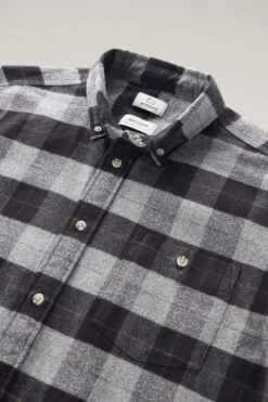 Woolrich Camicia Traditional A Quadri In Flanella - Uomo - Grigio 16 Woolrich Camicia Traditional A Quadri In Flanella - Uomo - Grigio -Offerta Economica Vestiario CFWOSI0090MRUT3104 1908 5