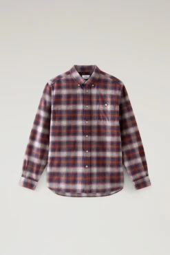 Woolrich Camicia Traditional A Quadri In Flanella - Uomo - Arancione 15 Woolrich Camicia Traditional A Quadri In Flanella - Uomo - Arancione -Offerta Economica Vestiario CFWOSI0090MRUT3104 2105 4