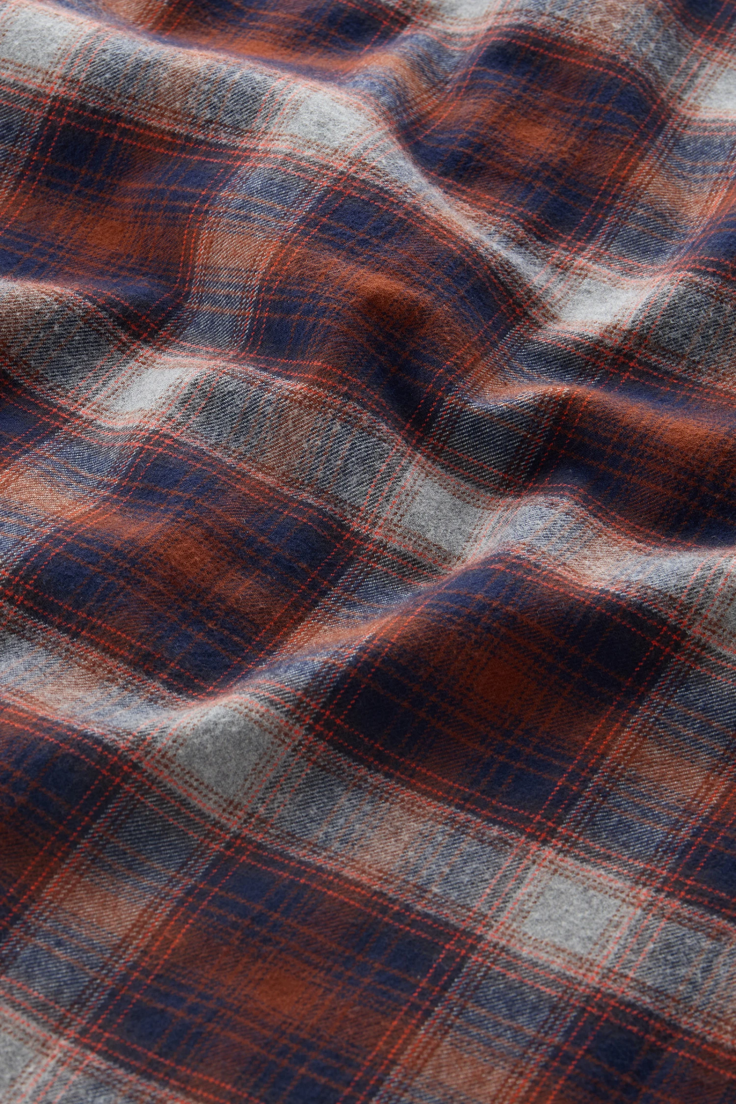 Woolrich Camicia Traditional A Quadri In Flanella - Uomo - Arancione 11 Woolrich Camicia Traditional A Quadri In Flanella - Uomo - Arancione - immagine 9