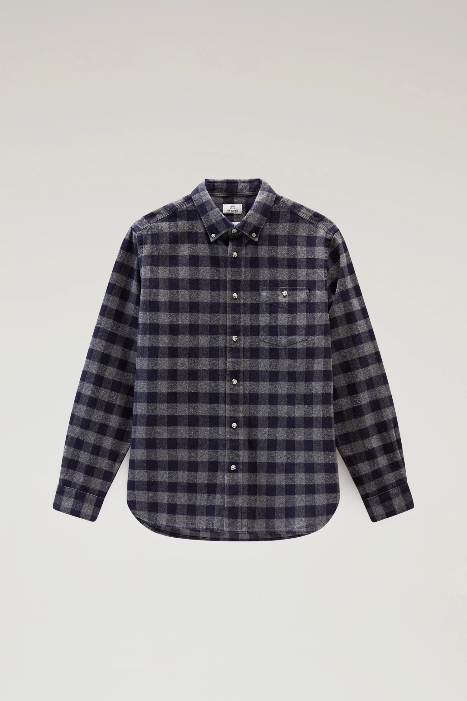 Woolrich Camicia Traditional A Quadri In Flanella - Uomo - Blu 3 Woolrich Camicia Traditional A Quadri In Flanella - Uomo - Blu