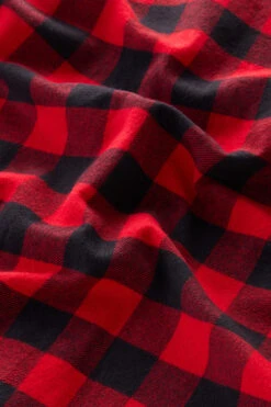 Woolrich Camicia Traditional A Quadri In Flanella - Uomo - Rosso -Offerta Economica Vestiario CFWOSI0090MRUT3104 5321 4