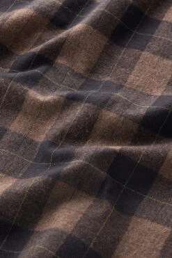 Woolrich Camicia Traditional A Quadri In Flanella - Uomo - Marrone -Offerta Economica Vestiario CFWOSI0090MRUT3104 7299 8