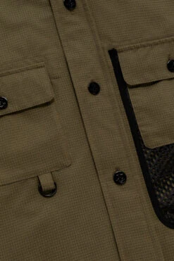 Camicia Fly Fishing Aimé Leon Dore / Woolrich - Uomo - Verde -Offerta Economica Vestiario CFWOSI0097MRUT2878 6262 2