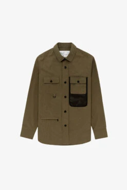 Camicia Fly Fishing Aimé Leon Dore / Woolrich - Uomo - Verde