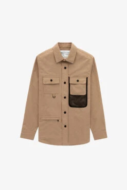 Camicia Fly Fishing Aimé Leon Dore / Woolrich - Uomo - Beige