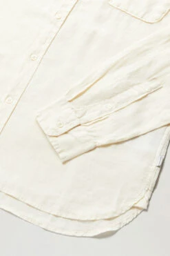 Woolrich Camicia In Puro Lino Tinta In Capo Con Colletto Alla Coreana - Uomo - Bianco 10 Woolrich Camicia In Puro Lino Tinta In Capo Con Colletto Alla Coreana - Uomo - Bianco -Offerta Economica Vestiario CFWOSI0105MRUT3372 8743 3