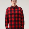 Woolrich Camicia Oxbow A Quadri In Flanella - Uomo - Rosso 1 Woolrich Camicia Oxbow A Quadri In Flanella - Uomo - Rosso -Offerta Economica Vestiario CFWOSI0106MRUT3392 5321
