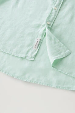 Woolrich Camicia In Puro Lino Tinta In Capo - Uomo - Verde 18 Woolrich Camicia In Puro Lino Tinta In Capo - Uomo - Verde -Offerta Economica Vestiario CFWOSI0113MRUT3372 6585 7