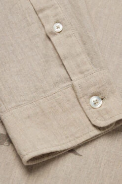 Camicia In Flanella Con Stampa Western - One Of These Days / Woolrich - Uomo - Bianco -Offerta Economica Vestiario CFWOSI0114MRUT3278 801 5