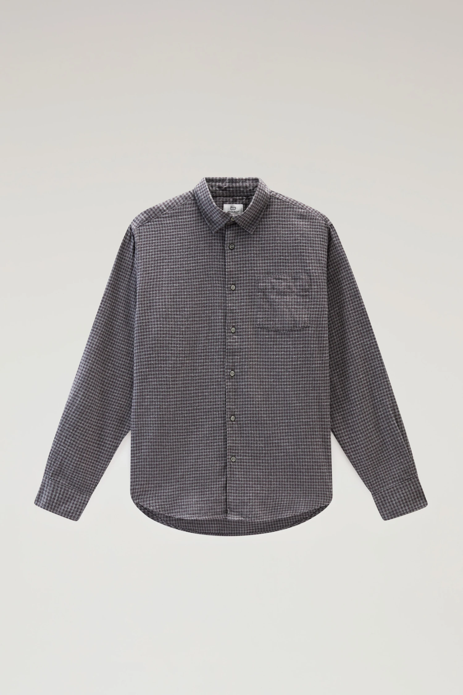Woolrich Camicia A Quadri In Flanella Leggera - Uomo - Grigio 3 Woolrich Camicia A Quadri In Flanella Leggera - Uomo - Grigio