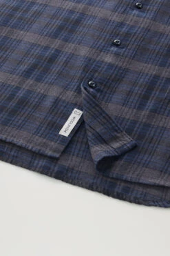 Woolrich Camicia A Quadri In Flanella Leggera - Uomo - Blu 18 Woolrich Camicia A Quadri In Flanella Leggera - Uomo - Blu -Offerta Economica Vestiario CFWOSI0117MRUT3180 3983 7