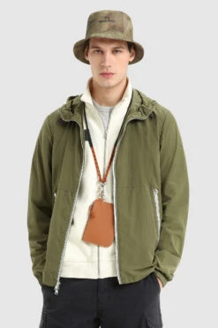 Woolrich Portafogli In Pelle Con Zip - Uomo - Marrone -Offerta Economica Vestiario CFWOSL0011MRUT3152 7148 4