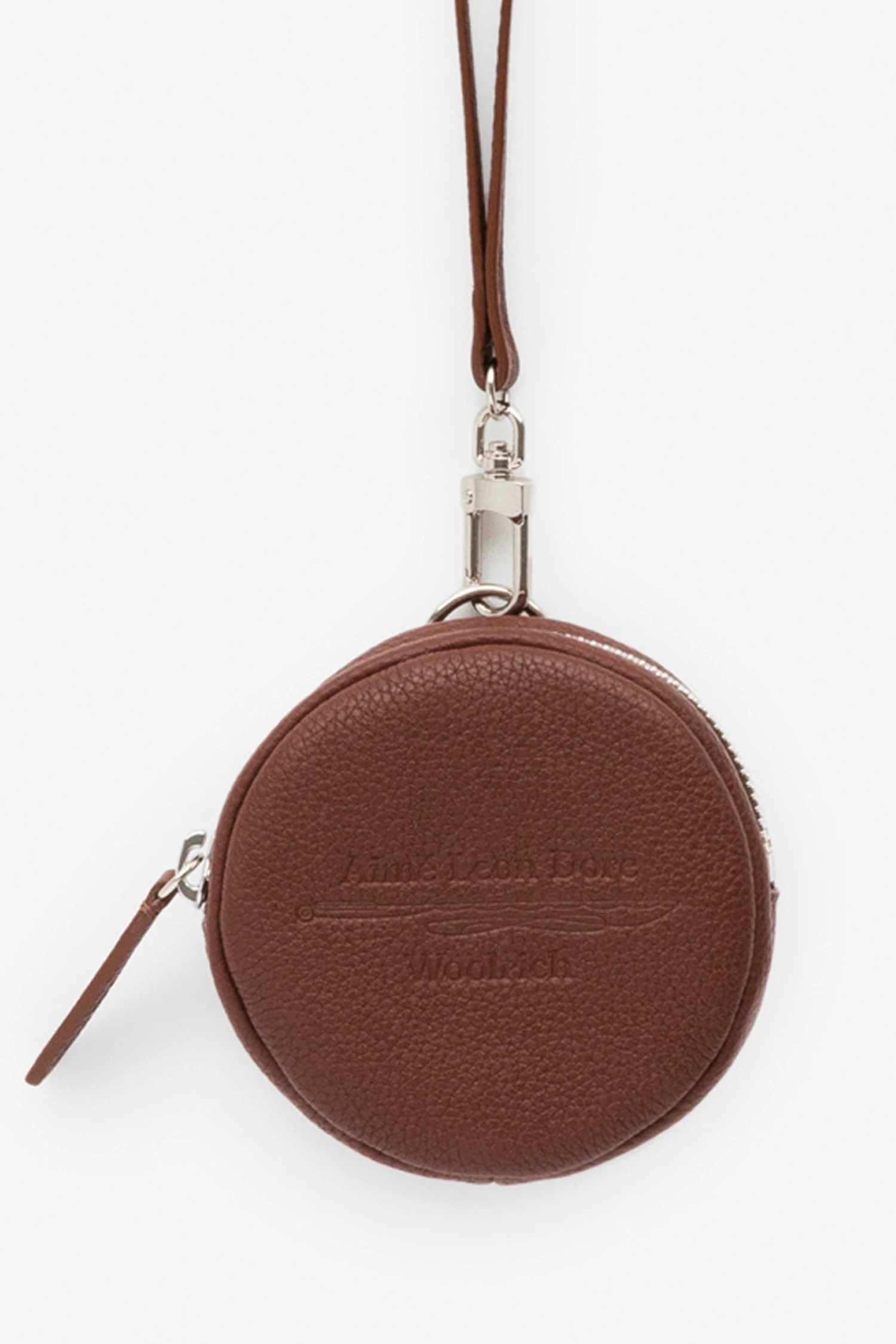 Portamonete In Pelle Aimé Leon Dore / Woolrich - Unisex - Marrone 4 Portamonete In Pelle Aimé Leon Dore / Woolrich - Unisex - Marrone - immagine 2