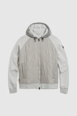 Woolrich Felpa Full-zip Con Cappuccio E Trapuntatura In Crinkle Nylon - Uomo - Grigio 13 Woolrich Felpa Full-zip Con Cappuccio E Trapuntatura In Crinkle Nylon - Uomo - Grigio -Offerta Economica Vestiario CFWOSW0121MRUT2911 103 3