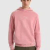 Woolrich Felpa Con Cappuccio In Cotone Tinto In Capo - Uomo - Rosa -Offerta Economica Vestiario CFWOSW0126MRUT2915 4355