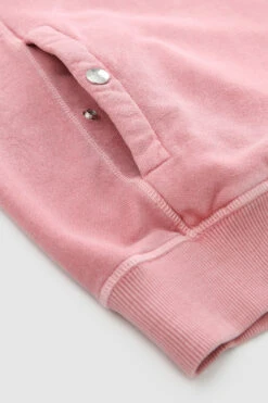 Woolrich Felpa Con Cappuccio In Cotone Tinto In Capo - Uomo - Rosa -Offerta Economica Vestiario CFWOSW0126MRUT2915 4355 5