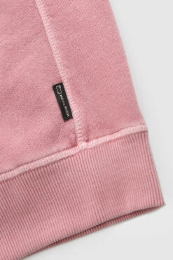 Woolrich Felpa Con Cappuccio In Cotone Tinto In Capo - Uomo - Rosa -Offerta Economica Vestiario CFWOSW0126MRUT2915 4355 6