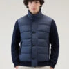 Woolrich Giacca Ibrida In Misto Lana E Trapuntata Frontalmente - Uomo - Blu -Offerta Economica Vestiario CFWOSW0145MRUT2849 3989