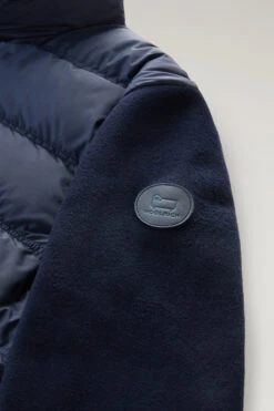 Woolrich Giacca Ibrida In Misto Lana E Trapuntata Frontalmente - Uomo - Blu -Offerta Economica Vestiario CFWOSW0145MRUT2849 3989 6