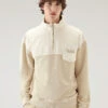 Woolrich Felpa In Cotone Tinto In Capo E Popeline Di Cotone - Uomo - Beige 2 Woolrich Felpa In Cotone Tinto In Capo E Popeline Di Cotone - Uomo - Beige -Offerta Economica Vestiario CFWOSW0166MRUT2915 4377