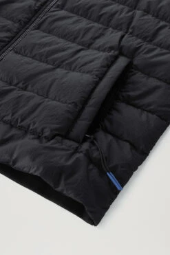 Woolrich Felpa Ibrida Con Zip In Softshell E Nylon Crinkle - Uomo - Nero -Offerta Economica Vestiario CFWOSW0173MRUT2873 100 8