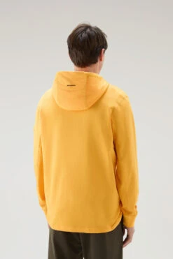 Woolrich Felpa In Puro Cotone Con Tasca Con Zip - Uomo - Giallo 13 Woolrich Felpa In Puro Cotone Con Tasca Con Zip - Uomo - Giallo -Offerta Economica Vestiario CFWOSW0175MRUT3354 2165 2