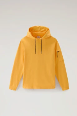 Woolrich Felpa In Puro Cotone Con Tasca Con Zip - Uomo - Giallo 15 Woolrich Felpa In Puro Cotone Con Tasca Con Zip - Uomo - Giallo -Offerta Economica Vestiario CFWOSW0175MRUT3354 2165 4