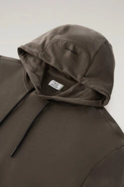 Woolrich Felpa In Puro Cotone Con Tasca Con Zip - Uomo - Verde 16 Woolrich Felpa In Puro Cotone Con Tasca Con Zip - Uomo - Verde -Offerta Economica Vestiario CFWOSW0175MRUT3354 614 5