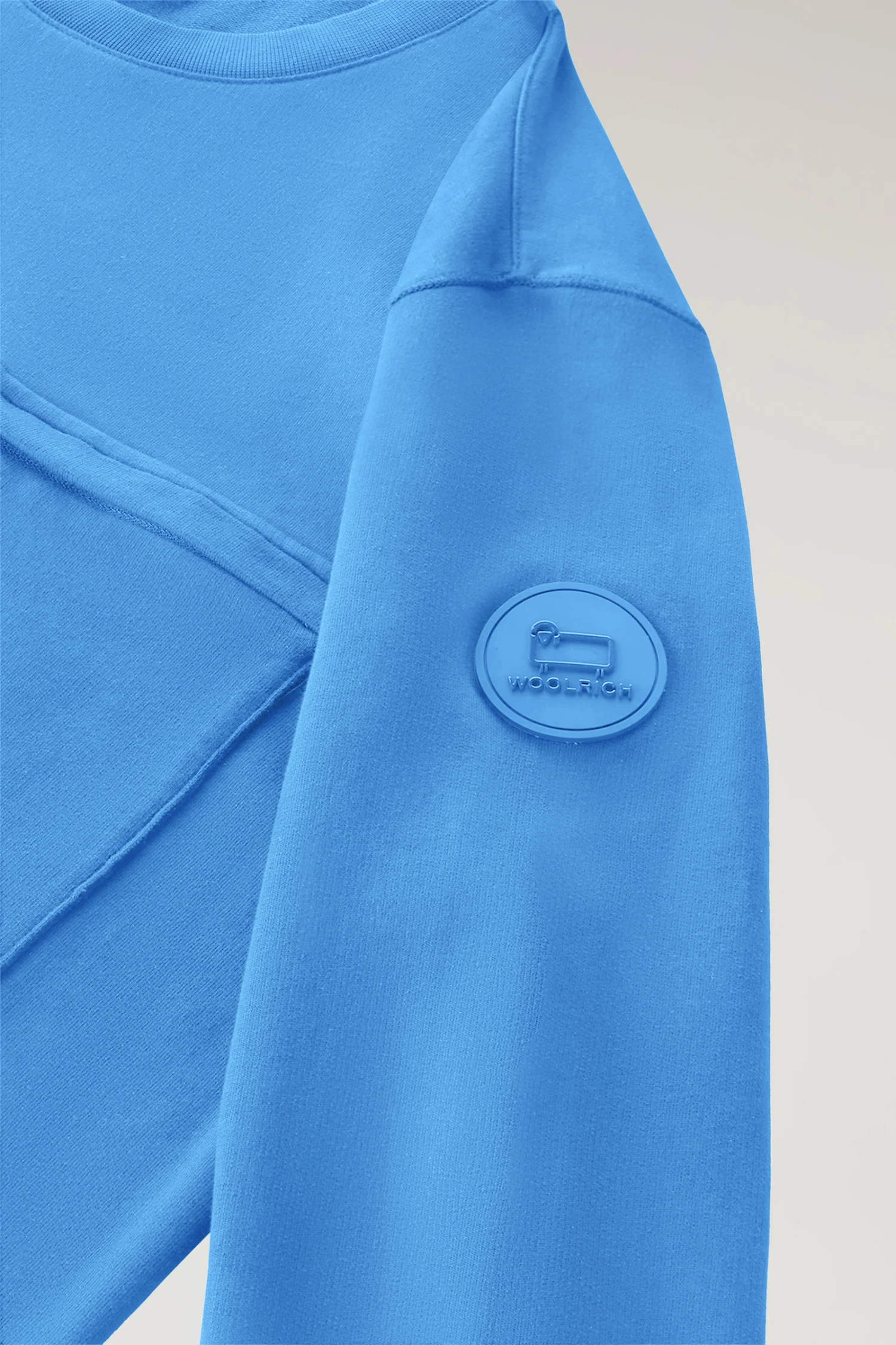 Woolrich Felpa Girocollo In Puro Cotone Con Tasca Con Zip - Uomo - Blu 9 Woolrich Felpa Girocollo In Puro Cotone Con Tasca Con Zip - Uomo - Blu - immagine 7