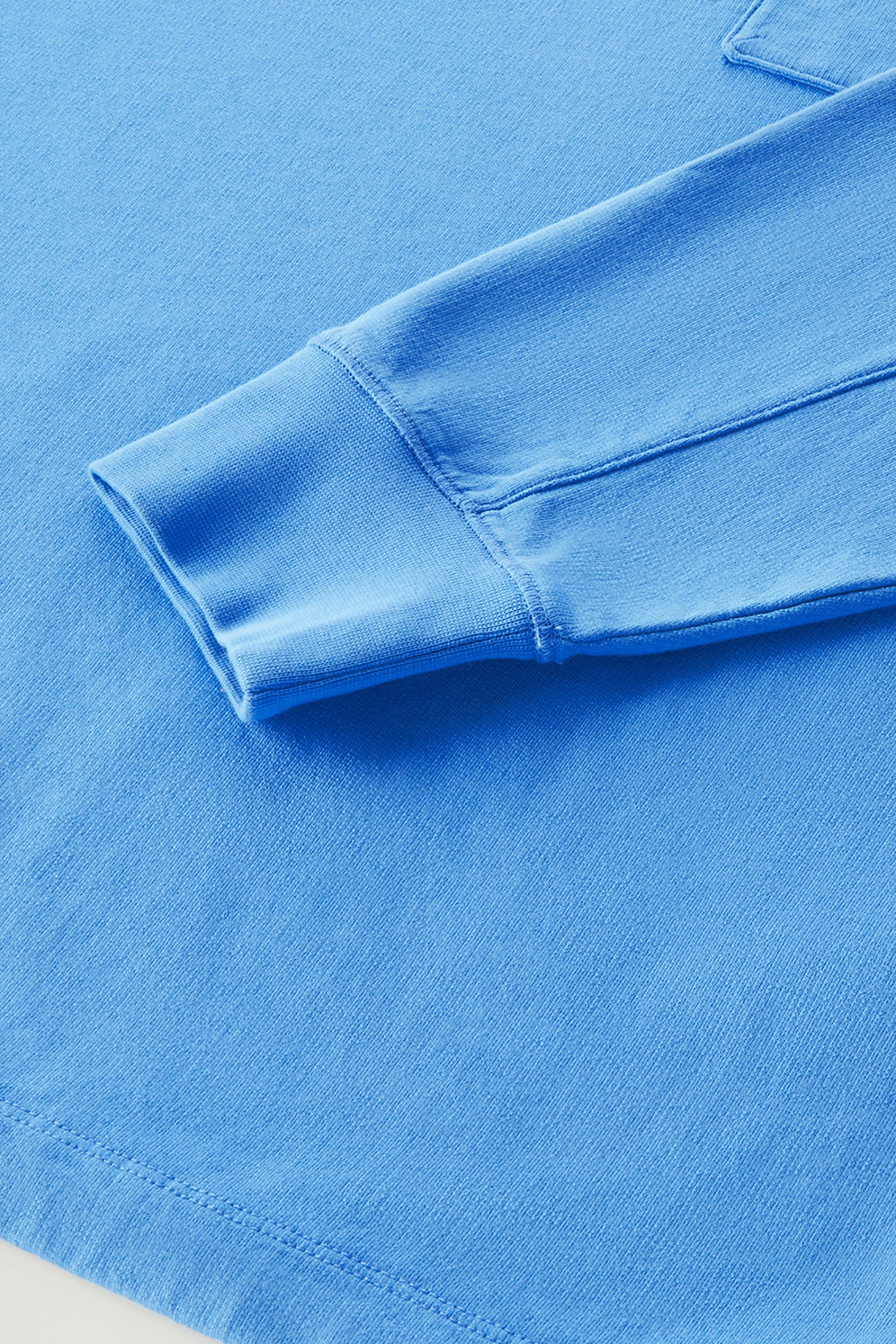 Woolrich Felpa Girocollo In Puro Cotone Con Tasca Con Zip - Uomo - Blu 11 Woolrich Felpa Girocollo In Puro Cotone Con Tasca Con Zip - Uomo - Blu - immagine 9