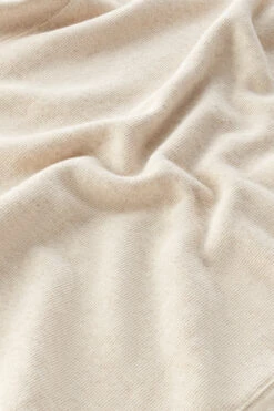 Woolrich Felpa Girocollo In Misto Cotone E Lino - Uomo - Beige -Offerta Economica Vestiario CFWOSW0177MRUT3371 4377 7