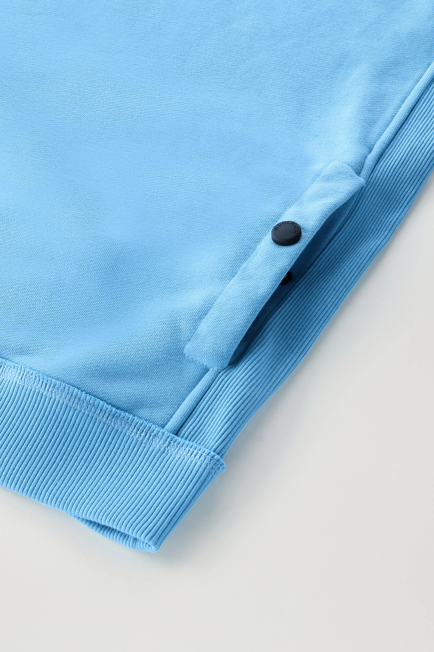 Woolrich Felpa Girocollo In Misto Cotone Con Tasche - Uomo - Blu 11 Woolrich Felpa Girocollo In Misto Cotone Con Tasche - Uomo - Blu - immagine 9