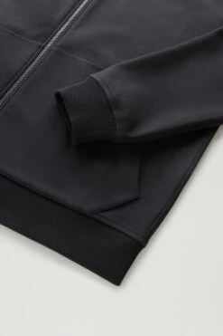 Woolrich Felpa Interlock In Misto Cotone Elasticizzato - Uomo - Nero -Offerta Economica Vestiario CFWOSW0199MRUT3497 100 7