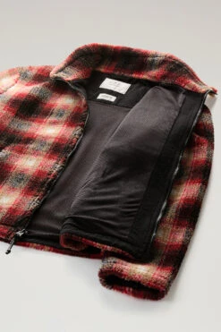 Woolrich Giacca In Sherpa Di Misto Lana - Uomo - Rosso 10 Woolrich Giacca In Sherpa Di Misto Lana - Uomo - Rosso -Offerta Economica Vestiario CFWOSW0206MRUT3529 5494 3