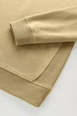 Woolrich Felpa Girocollo In Puro Cotone - Uomo - Marrone -Offerta Economica Vestiario CFWOSW0211MRUT3290 7389 6