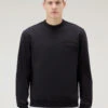 Woolrich Felpa Girocollo In Puro Cotone - Uomo - Nero 2 Woolrich Felpa Girocollo In Puro Cotone - Uomo - Nero -Offerta Economica Vestiario CFWOSW0216MRUT3290 100