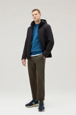 Woolrich Felpa Girocollo In Puro Cotone - Uomo - Blu -Offerta Economica Vestiario CFWOSW0216MRUT3290 31093 3