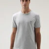 Woolrich T-shirt Sheep In Cotone - Uomo - Grigio -Offerta Economica Vestiario CFWOTE0081MRUT2926 103