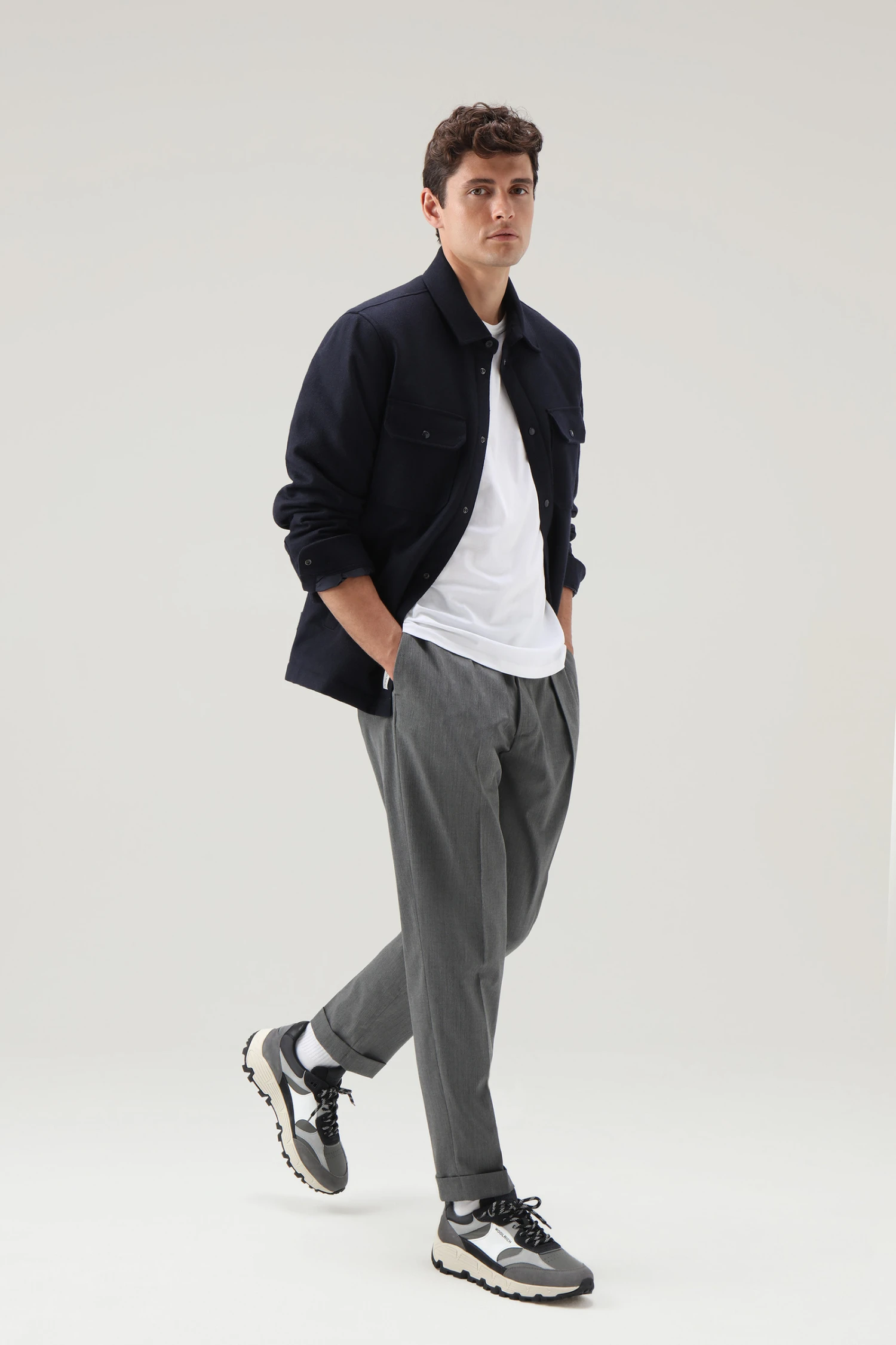 Woolrich T-shirt Sheep In Cotone - Uomo - Bianco 4 Woolrich T-shirt Sheep In Cotone - Uomo - Bianco - immagine 2