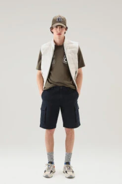 Woolrich T-shirt U.S. Trails In Puro Cotone - Uomo - Verde -Offerta Economica Vestiario CFWOTE0088MRUT3385 614 1