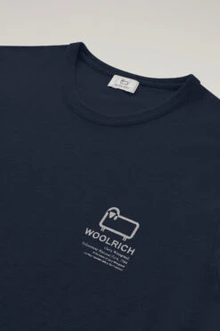 Woolrich T-shirt In Puro Cotone Con Stampa Yellowstone - Uomo - Blu 15 Woolrich T-shirt In Puro Cotone Con Stampa Yellowstone - Uomo - Blu -Offerta Economica Vestiario CFWOTE0089MRUT2926 3989 5