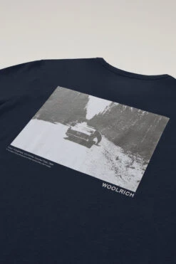 Woolrich T-shirt In Puro Cotone Con Stampa Yellowstone - Uomo - Blu 16 Woolrich T-shirt In Puro Cotone Con Stampa Yellowstone - Uomo - Blu -Offerta Economica Vestiario CFWOTE0089MRUT2926 3989 6