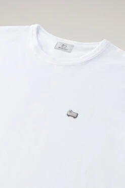 Woolrich T-shirt Sheep In Puro Cotone - Uomo - Bianco 14 Woolrich T-shirt Sheep In Puro Cotone - Uomo - Bianco -Offerta Economica Vestiario CFWOTE0093MRUT2926 8041 5