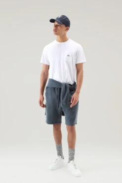 Woolrich T-shirt In Puro Cotone Con Taschino - Uomo - Bianco -Offerta Economica Vestiario CFWOTE0094MRUT2926 8041 1