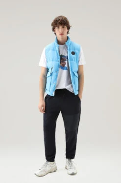 Woolrich T-shirt Zavikon In Puro Cotone - Uomo - Bianco -Offerta Economica Vestiario CFWOTE0099MRUT2926 8041 1