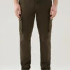 Woolrich Pantaloni Cargo Tinti In Capo In Twill Di Cotone Elasticizzato - Uomo - Verde 2 Woolrich Pantaloni Cargo Tinti In Capo In Twill Di Cotone Elasticizzato - Uomo - Verde -Offerta Economica Vestiario CFWOTR0137MRUT3343 614