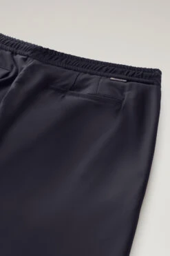 Woolrich Pantaloni Chino In Fresco Lana Vergine Italiana - Uomo - Blu -Offerta Economica Vestiario CFWOTR0140MRUT2919 3989 5