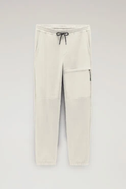 Woolrich Pantaloni Sportivi In Cotone E Nylon Taslan - Uomo - Bianco -Offerta Economica Vestiario CFWOTR0144MRUT3164 8743 3