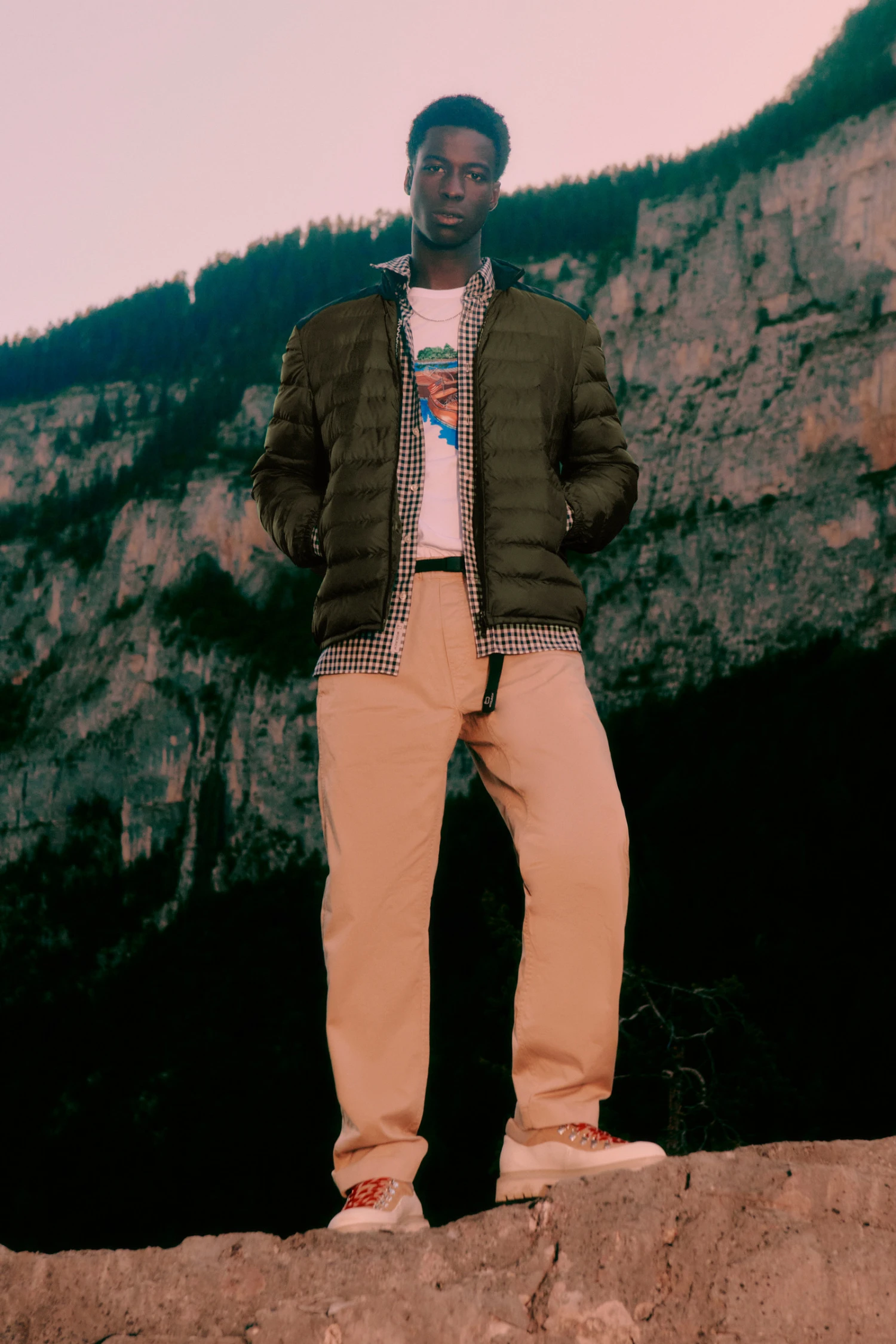 Woolrich Pantaloni Chino Tinti In Capo In Cotone Elasticizzato - Uomo - Beige 9 Woolrich Pantaloni Chino Tinti In Capo In Cotone Elasticizzato - Uomo - Beige - immagine 7